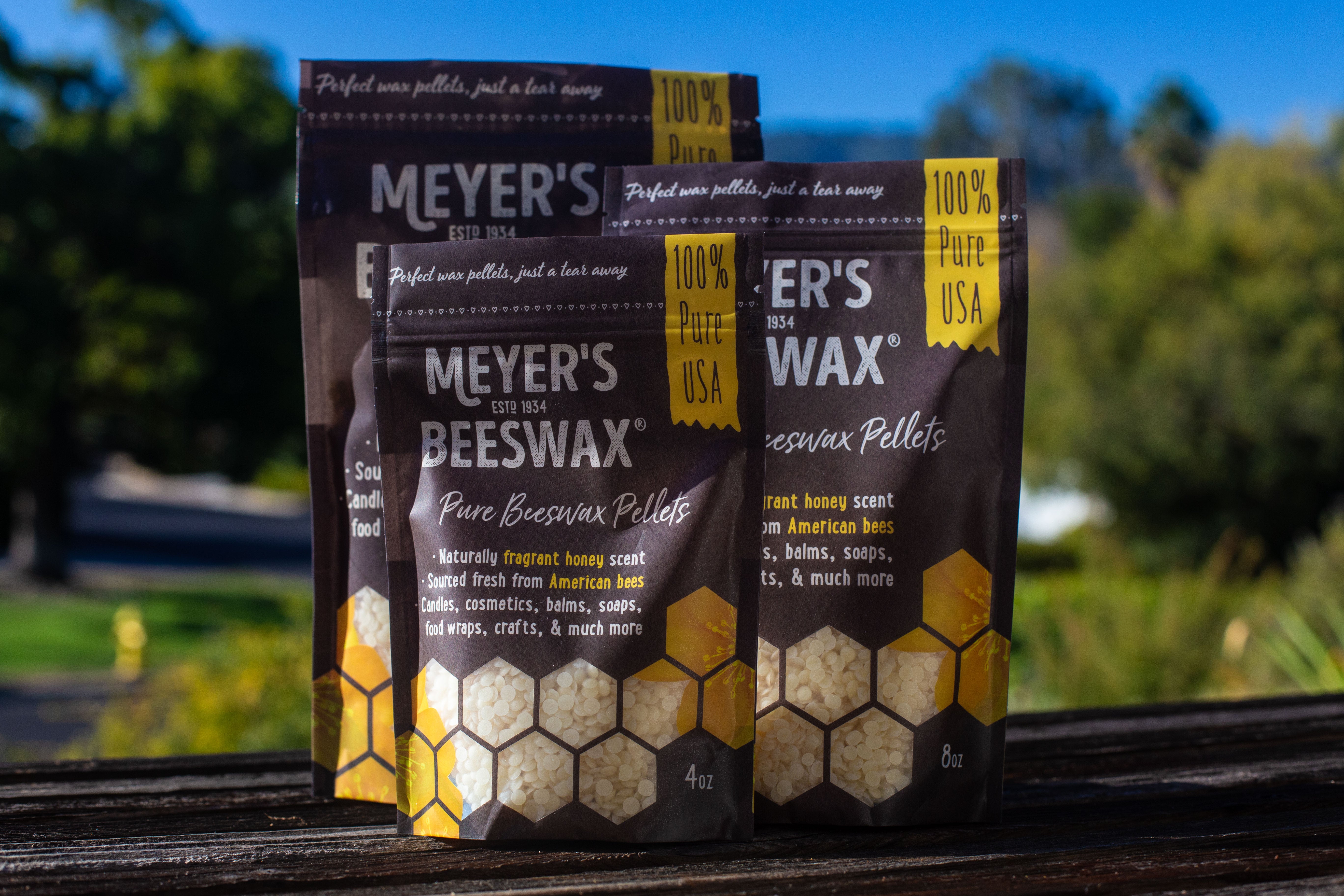 100% Pure Beeswax Direct from a Beekeeper – Ames Farm Single